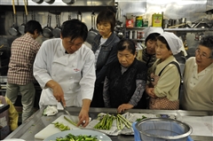 料理講習会の様子